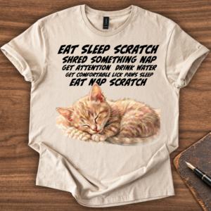 Eat Sleep Cat T-Shirt