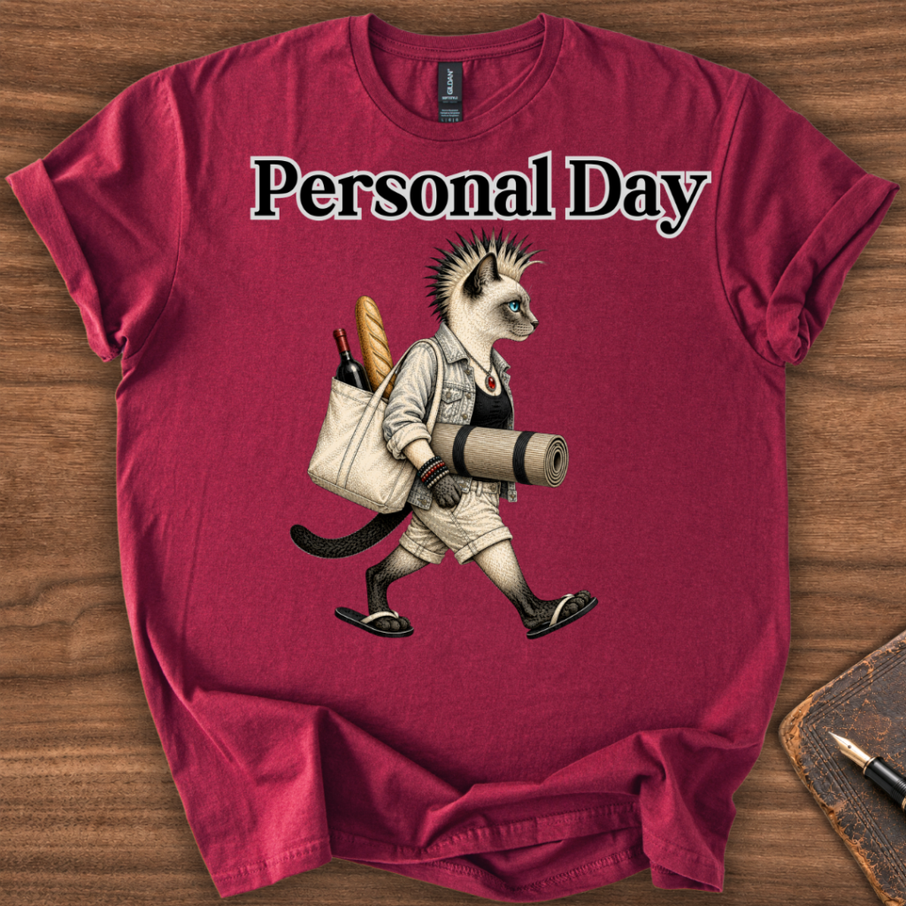 Personal Day Cat T-Shirt