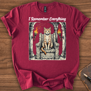 I Remember Everything Cat T-Shirt
