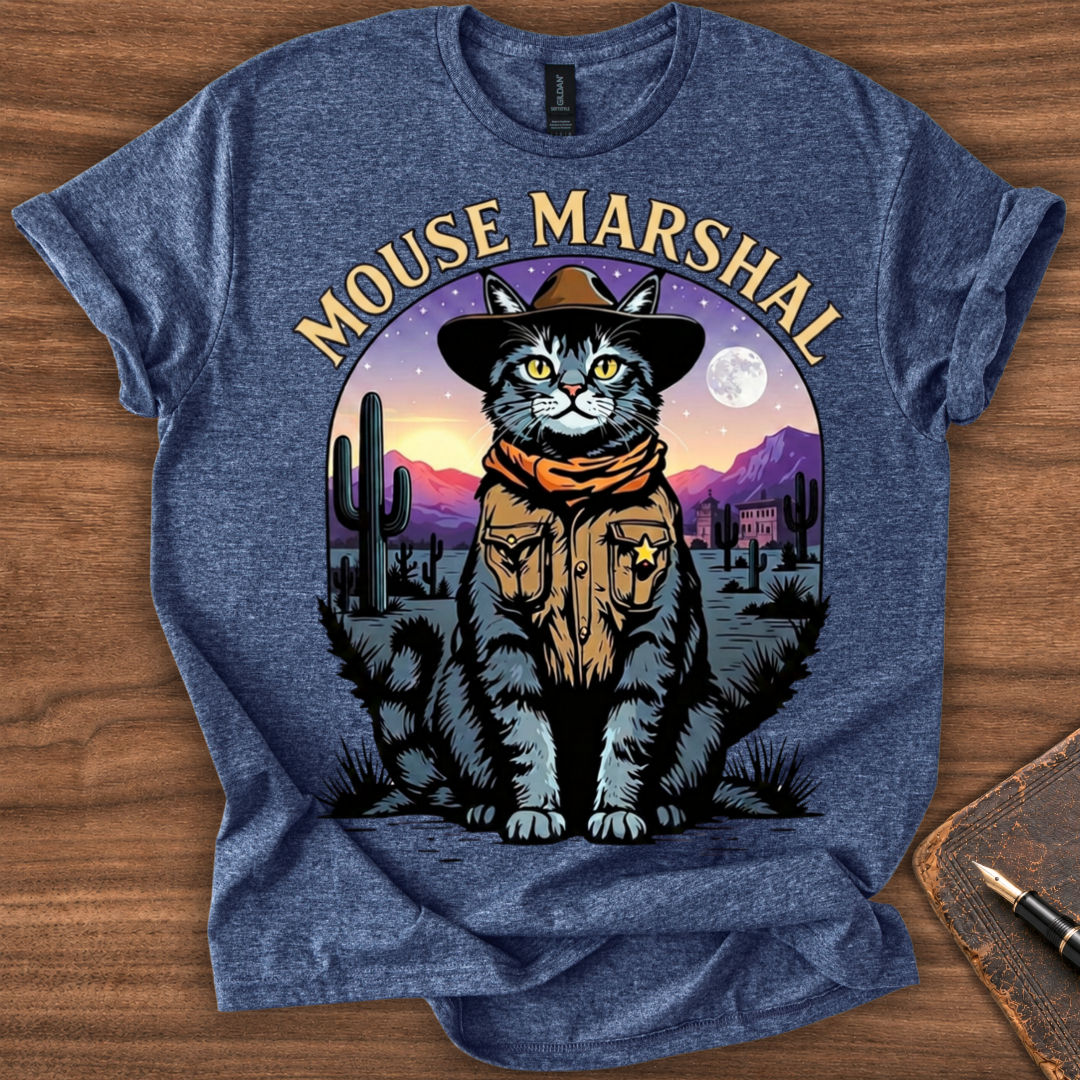 Mouse Marshal Cat T-Shirt - Image 6