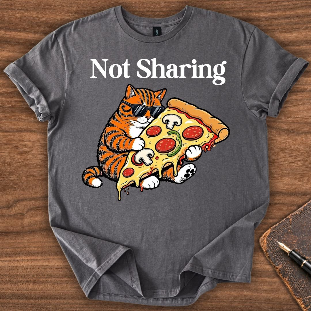Not Sharing Cat T-Shirt - Image 7