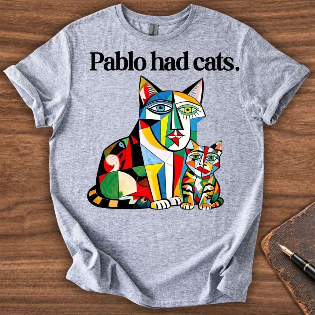 Pablo Had Cats T-Shirt