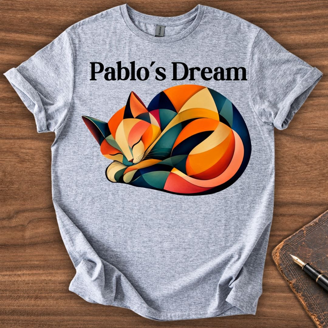 Pablo's Dream Cat T-Shirt - Image 4
