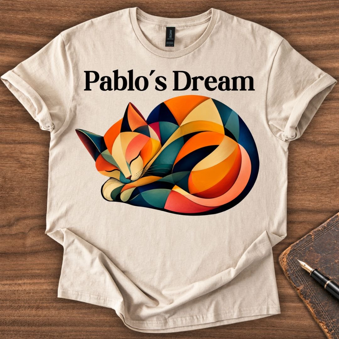 Pablo's Dream Cat T-Shirt - Image 3
