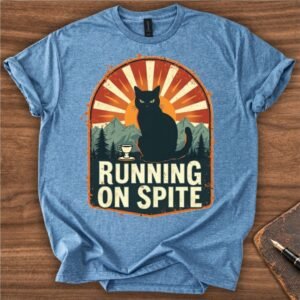 Running On Spite Cat T-Shirt