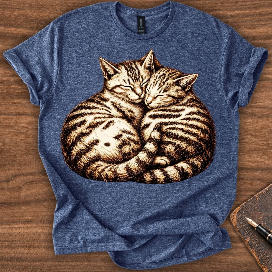Sleeping Cats T-Shirt - Image 6