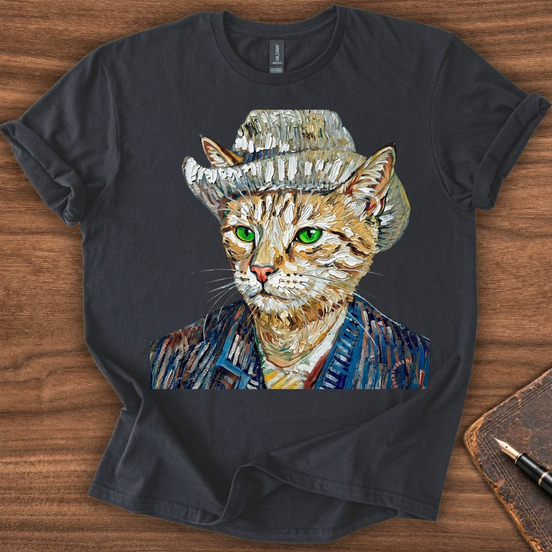 Vincent Cat T-Shirt - Image 2